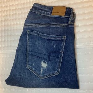 Hi-rise skinny American Eagle Jean